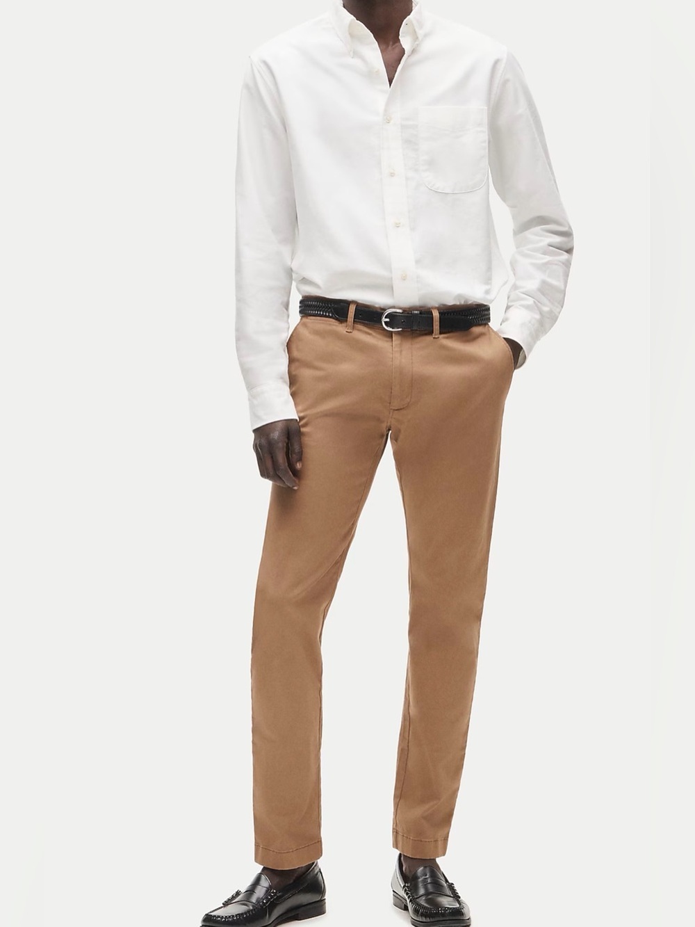 J. Crew Slim Chino Pants in Tan